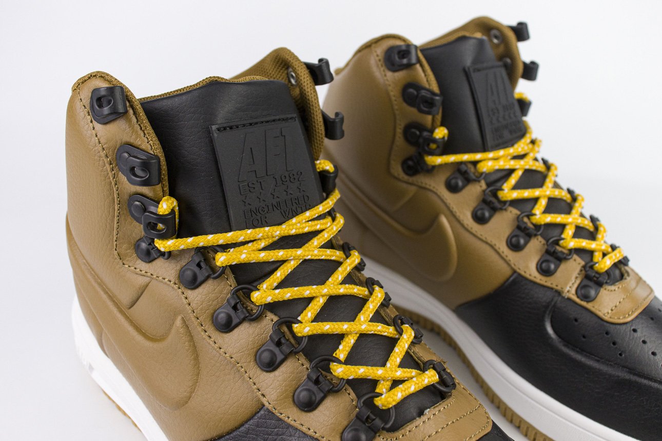 Nike Lunar Force 1 Duckboot 18 Brown Black KEDRED