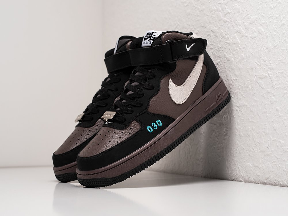 Nike Air Force 1 Mid brown lthr KEDRED