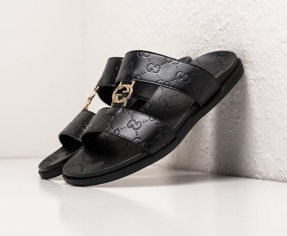Сланцы Gucci wmn lthr black