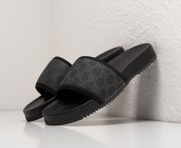 Сланцы Gucci textile black