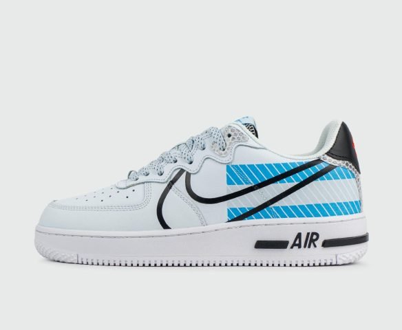 Nike Air Force 1 React Grey White