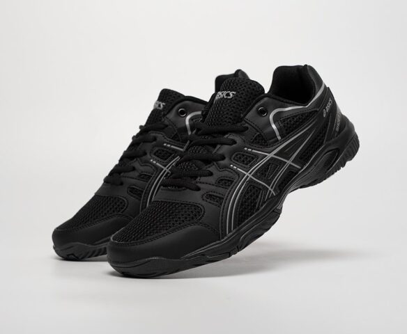 Asics Gel-Rocket 10 black lthr