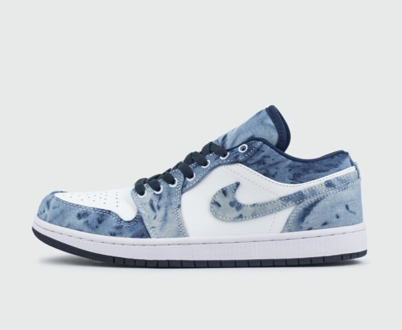 Nike Air Jordan 1 Low Washed Denim Wmns