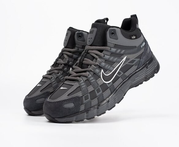Зимние Nike P-6000 High серые textile Зимние Nike P-6000 High серые textile