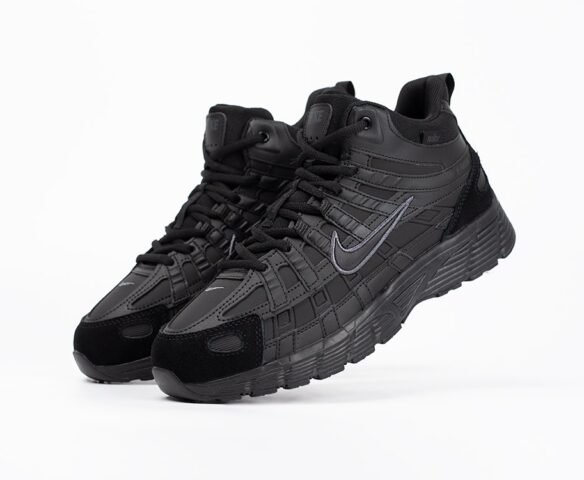 Зимние Nike P-6000 High black черные Зимние Nike P-6000 High black черные