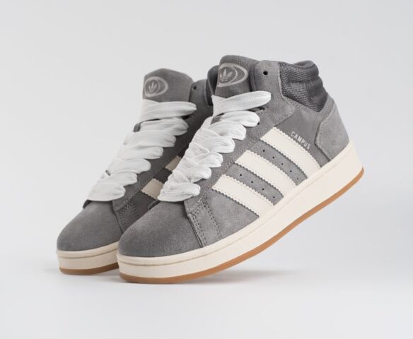 Зимние Adidas Campus High grey