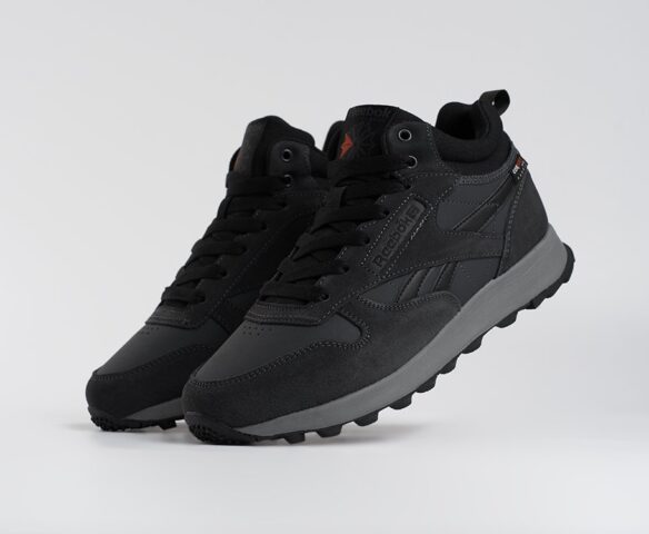 Зимние Reebok Classic Leather High grey Зимние Reebok Classic Leather High grey