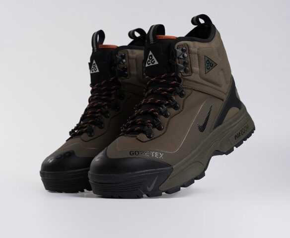 Зимние Nike AСG Air Zoom Gaiadome GORE-TEX green-brown