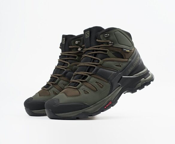 Зимние Salomon Quest 4 GTX dark green