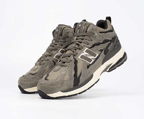 Зимние New Balance 1906D Mid grey suede Зимние New Balance 1906D Mid grey suede