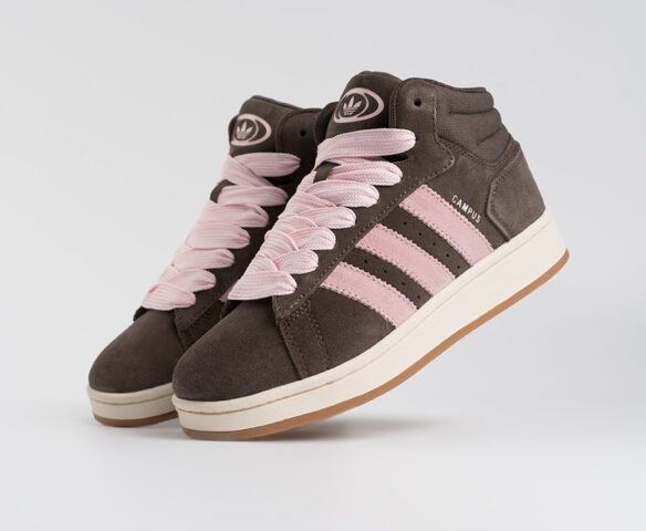 Зимние Adidas Campus High brown