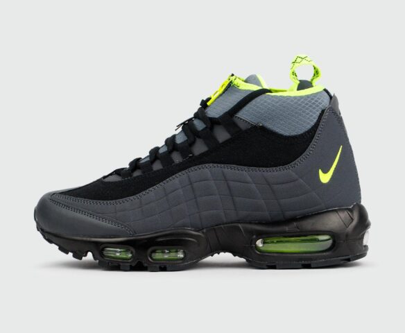 Nike Air Max 95 Sneakerboot Grey Volt Nike Air Max 95 Sneakerboot Grey Volt