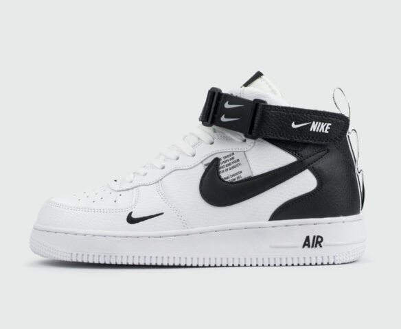 Nike Air Force 1 Mid LV8 Utility Wmns White / Black Nike Air Force 1 Mid LV8 Utility Wmns White / Black