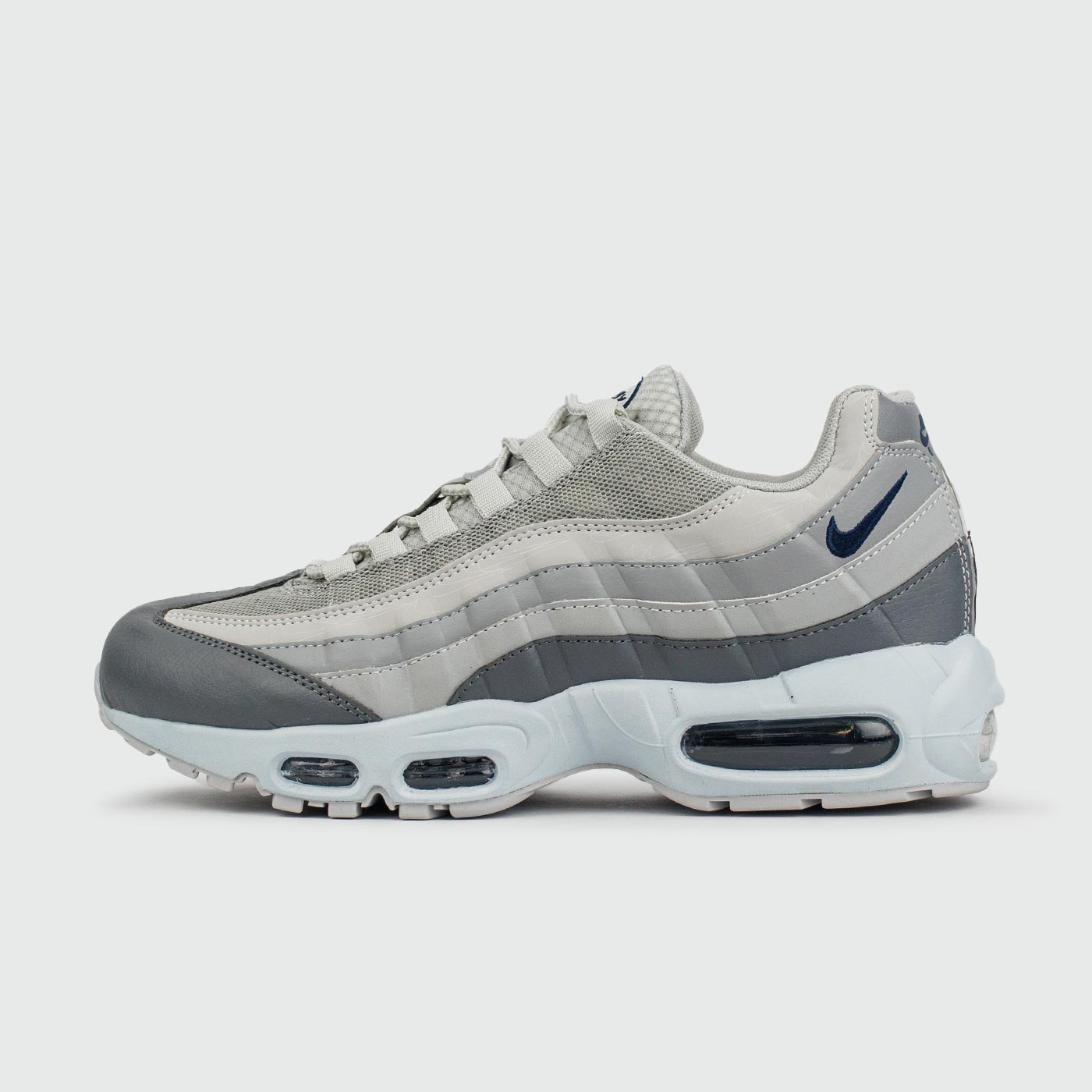Nike Air Max 95 Grey White Nike Air Max 95 Grey White