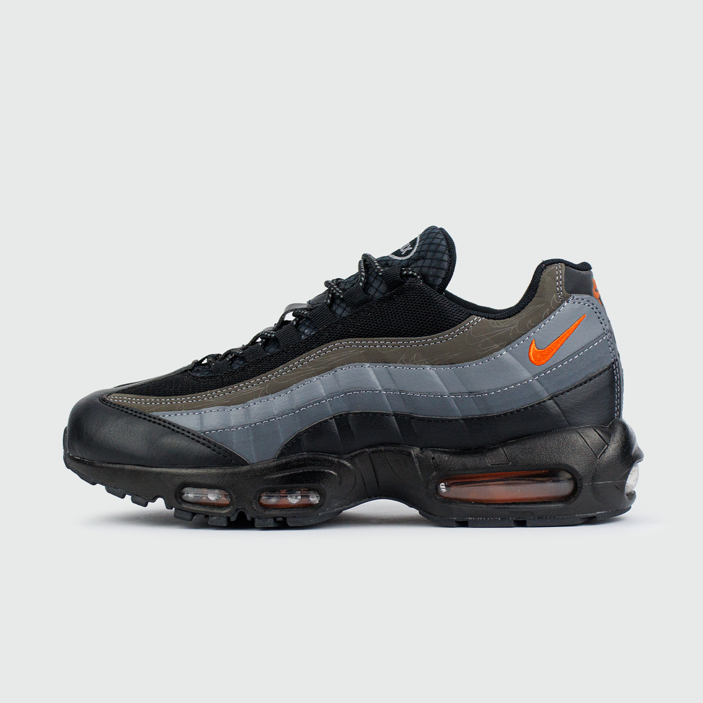 Nike Air Max 95 Black Grey old Nike Air Max 95 Black Grey old